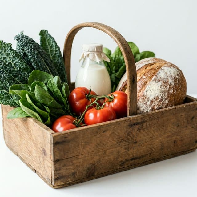 Fresh Grocery Basket